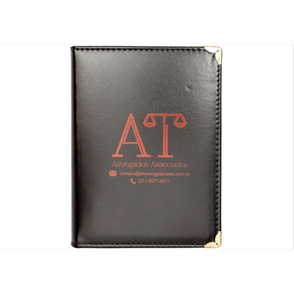 Agendas com capa de couro