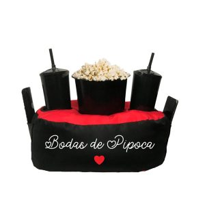 Almofada de pipoca personalizada