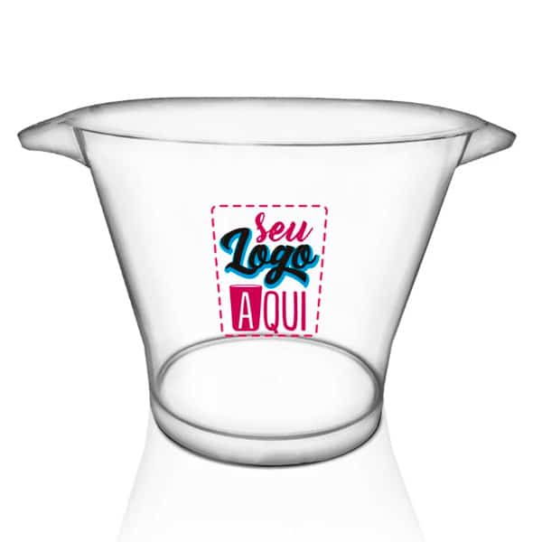 Balde de Gelo Personalizado para Eventos