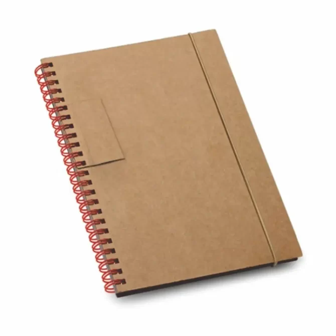 Bloco de Anotações em Papel Reciclado