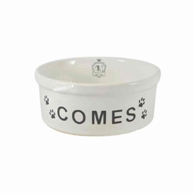Comedouro Pet de Cerâmica Personalizado para Comes 500 ml