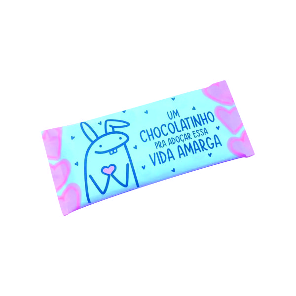 Barrinha de chocolate personalizada