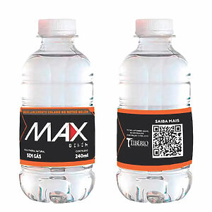 Água Sem Gas 240ML Com Rotulo Personalizado