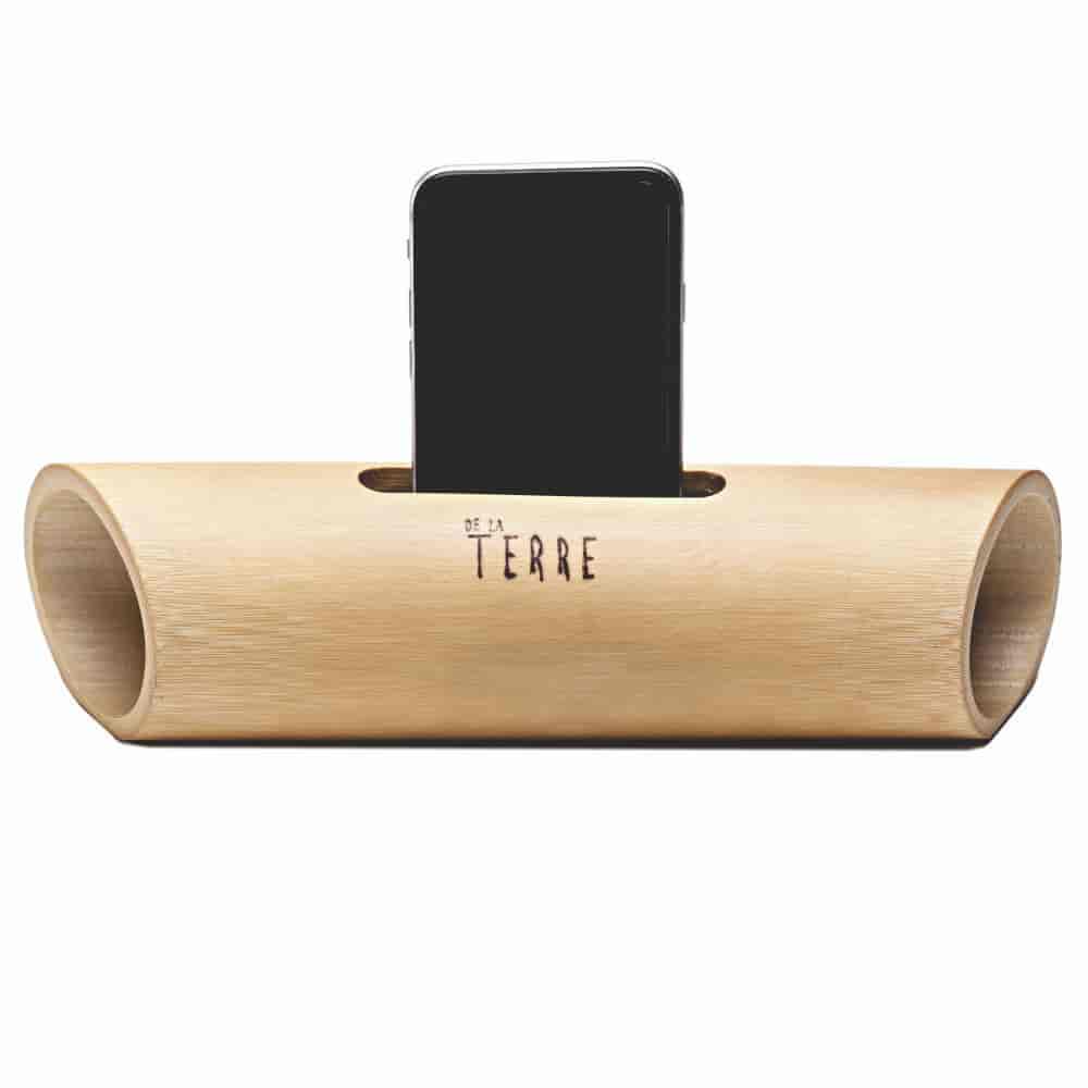 Amplificador em Bambu Personalizado