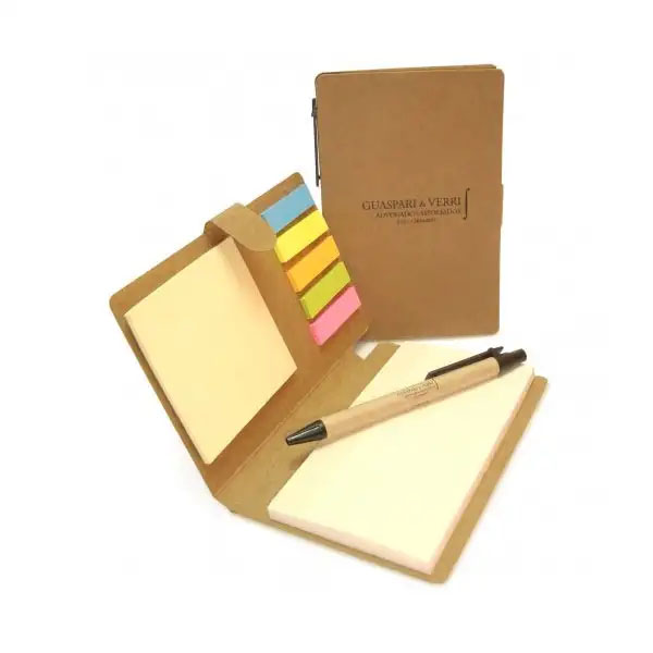 Bloco Notas Kraft Post it