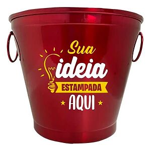 Balde de Gelo Personalizado para Empresas Brindes