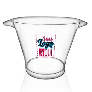 Balde de Gelo Personalizado para Eventos