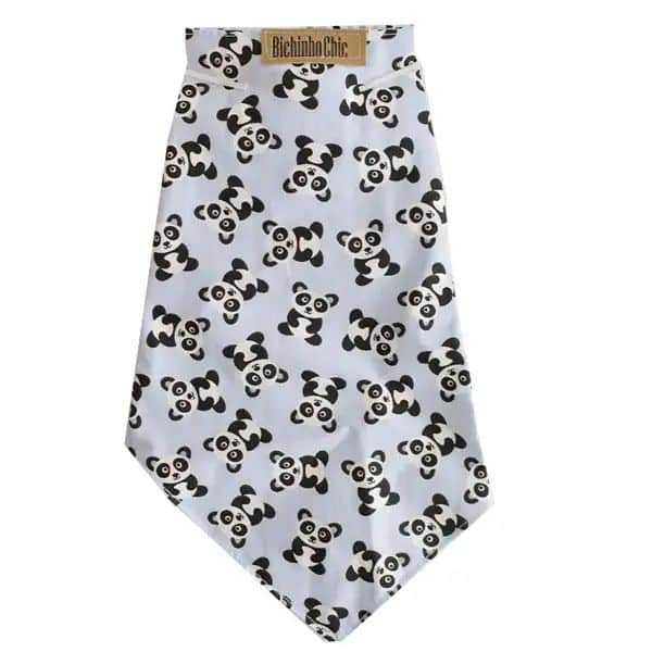 Bandana Chic Bichinho Panda Personalizado Brindes