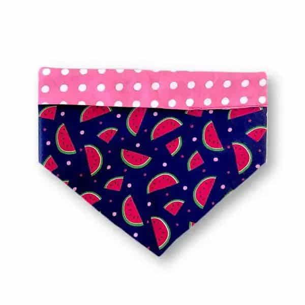 Bandana Dupla Face Melancia Rosa Personalizada
