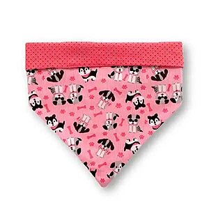 Bandana Dupla Face Puppy Rosa Personalizada Brindes