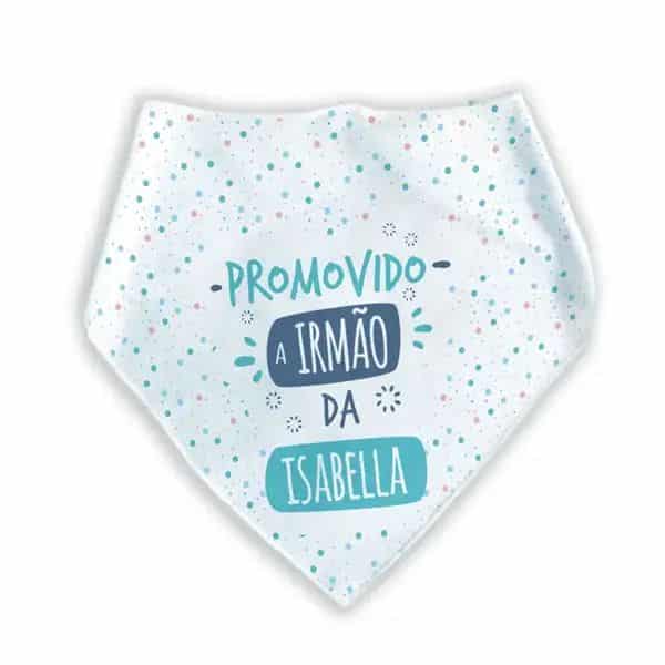 Bandana Personalizada Promovido a Irmão Mais Velho