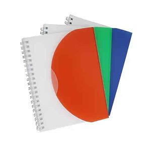 Bloco Com Capa Plástica Personalizado Brindes