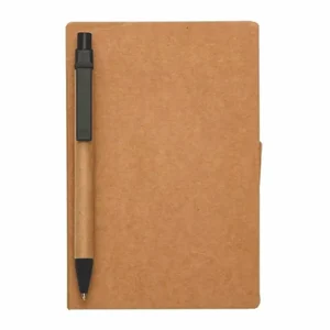 Bloco Kraft Caneta Personalizado Brindes