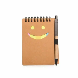 Bloco de Notas Ecológico Com Caneta Personalizado
