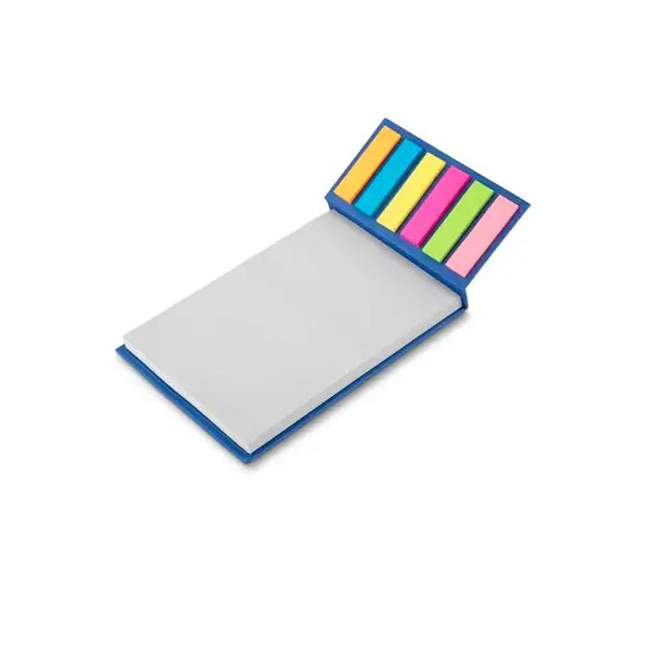 Bloco de anotações ecológico com post it personalizados