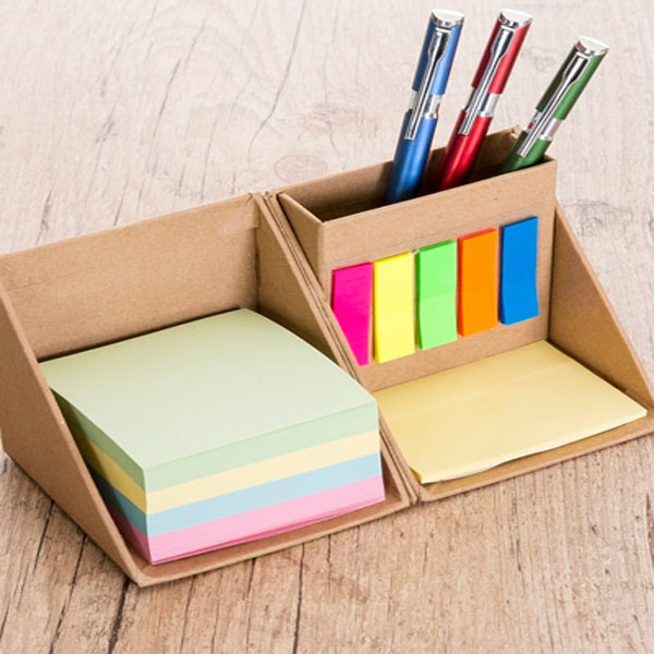 Bloco de anotações personalizado cubo