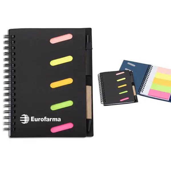 Bloco ecológico de anotações personalizado