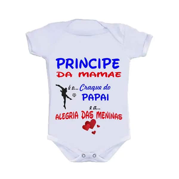 Body Bebê Divertido para Personalização Avulsa