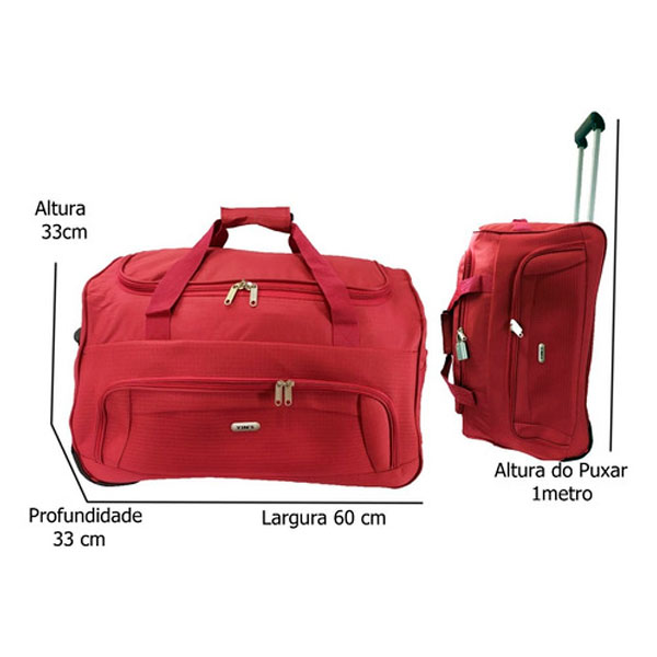 Bolsa de Viagem Com Rodinhas