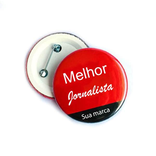 Boton Melhor Jornalista Personalizado