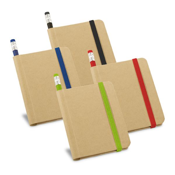 Caderno cartão capa dura