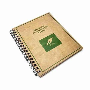 Caderno Kraft 1823