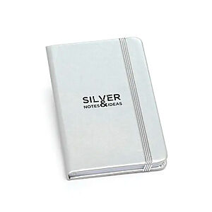 Caderno Moleskine Capa Metalizada para Brindes