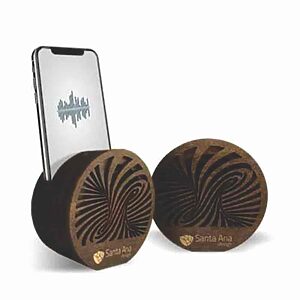 Caixa Acústica Para Celular Eco Sound Ball Wave Personalizada Brinde