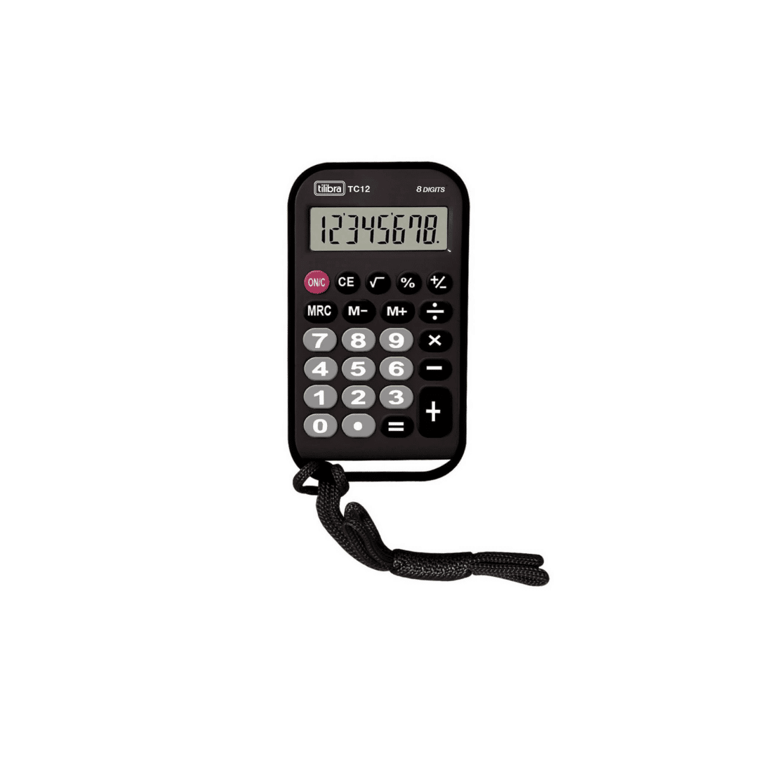 Calculadora 8 Dígitos com Cordão