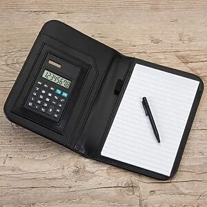 Bloco de Anotações com Calculadora Embutida