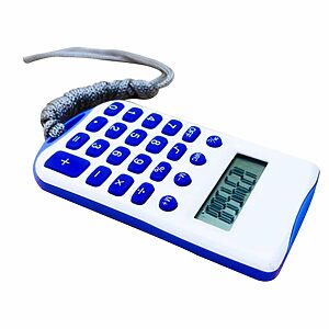 Calculadora com Detalhes em Borracha