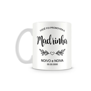 Caneca personalizada para casamento