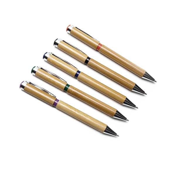 Caneta Ecológica de Bambu Personalizada