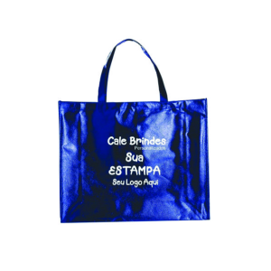 60 Sacolas Personalizadas em Tnt Dourado P Festa