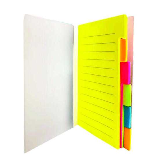 Bloco De Anotações Colorido Personalizado para Brindes