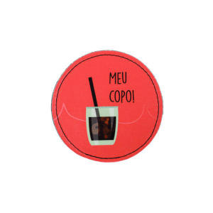 Brinde porta copos personalizado