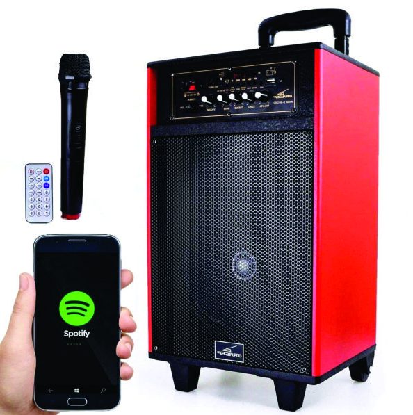 Caixa de Som com Microfone Personalizada