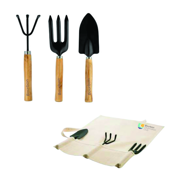 Conjunto de Mini Ferramentas de Jardinagem Personalizado