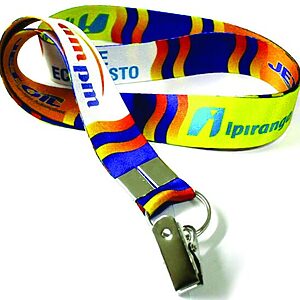 Cordinha para crachá personalizada