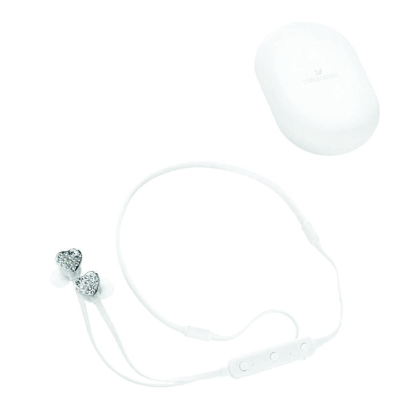 Fone de Ouvido Swarovski Heart