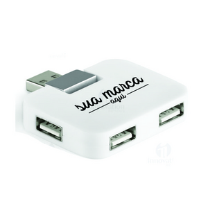 Hub usb carregador personalizado