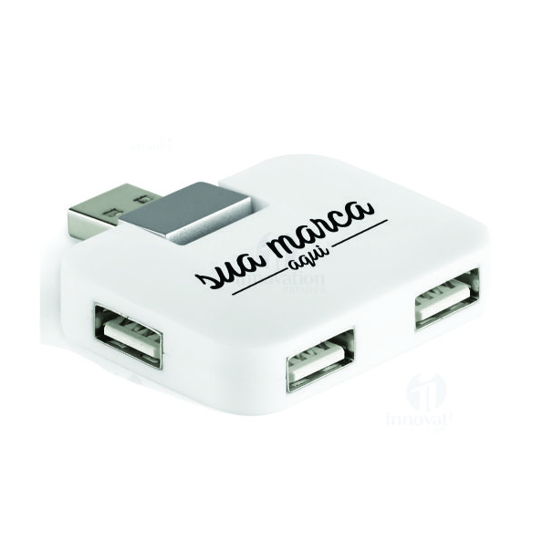 Hub usb carregador personalizado