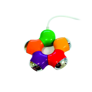 Hub usb colorido personalizado