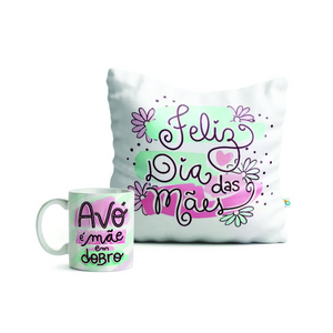 Kit caneca dia das mães