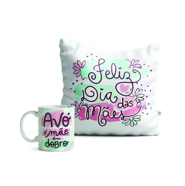 Kit caneca dia das mães
