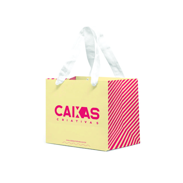 Kit com 50 Sacolas PP Personalizada