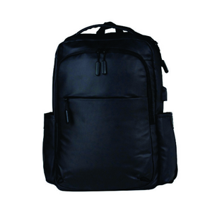 Mochila com Placa em Couro Sintético