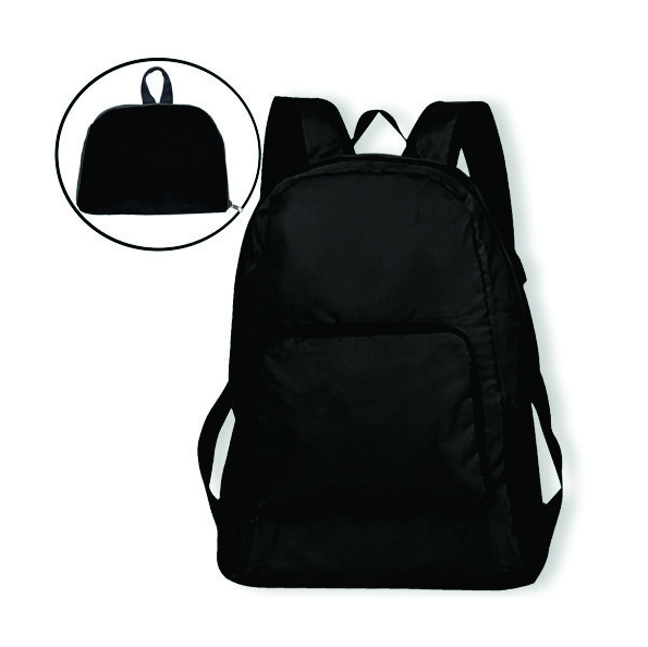 Mochila Dobrável 25 Litros em Nylon Impermeável