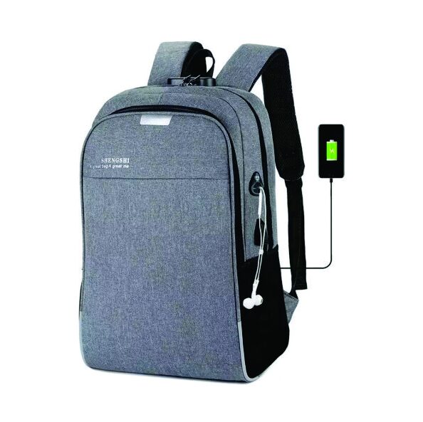 Mochila Executiva com Saída para Fones de Ouvido