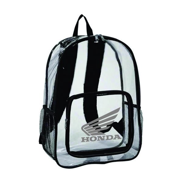 Mochila Plástica PVC Transparente Personalizada